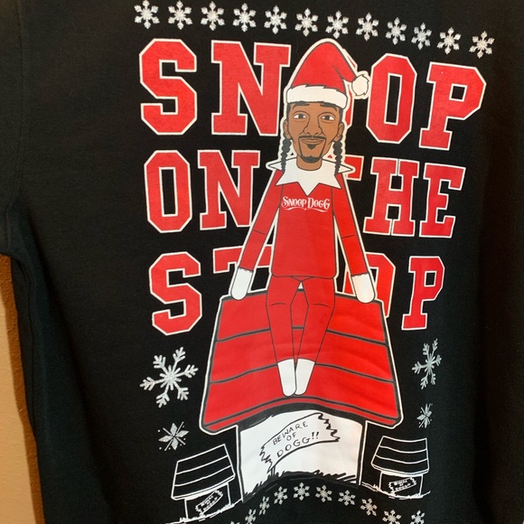 Snoop on the Stoop Christmas Elf Sweatshirt by Dogg Supply NWT - Picture 5 of 8
